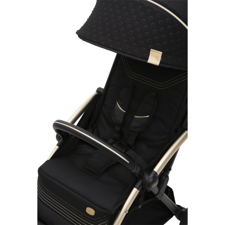 Chicco - Bērnu ratiņi GOODY XPLUS Black Re_Lux Eco+