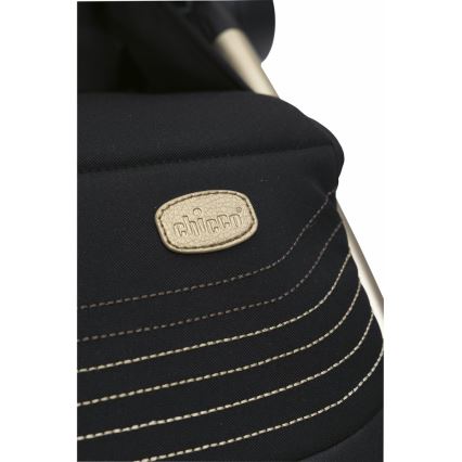 Chicco - Bērnu ratiņi GOODY XPLUS Black Re_Lux Eco+