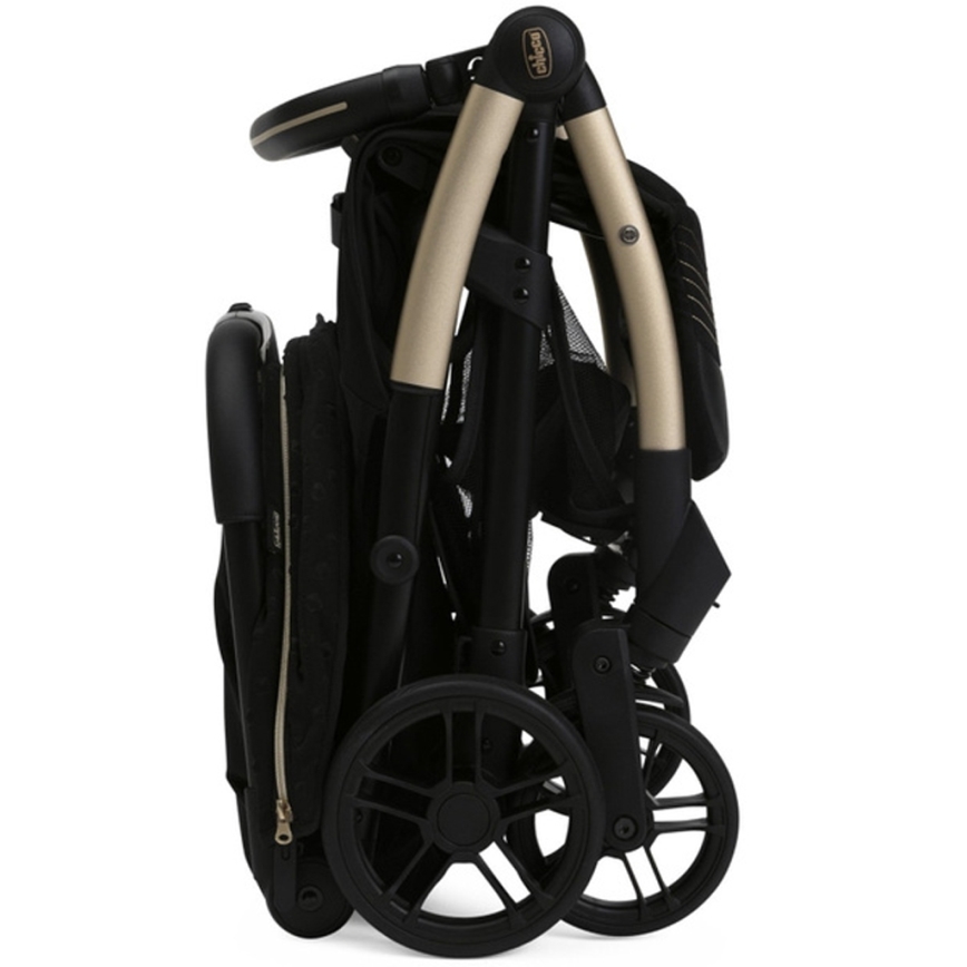 Chicco - Bērnu ratiņi GOODY XPLUS Black Re_Lux Eco+