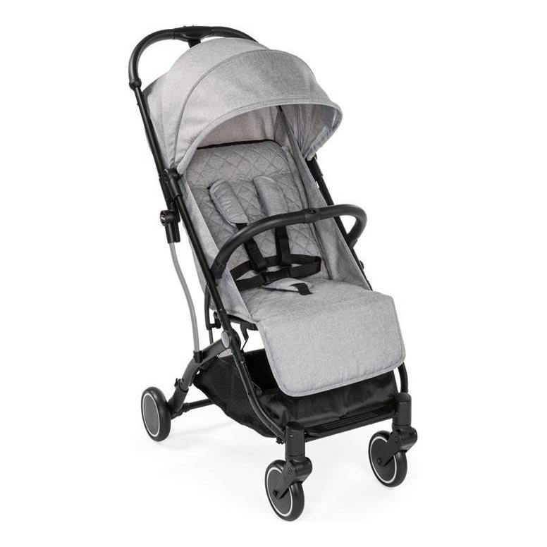 Chicco - Bērnu ratiņi TROLLEY ME gaiši pelēka