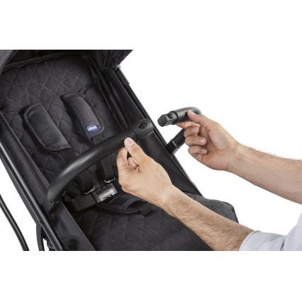 Chicco - Bērnu ratiņi TROLLEY ME gaiši pelēka