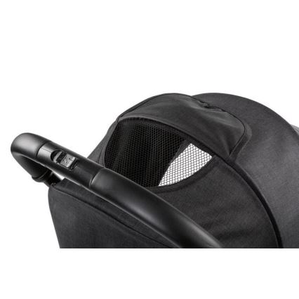 Chicco - Bērnu ratiņi TROLLEY ME tumši pelēka