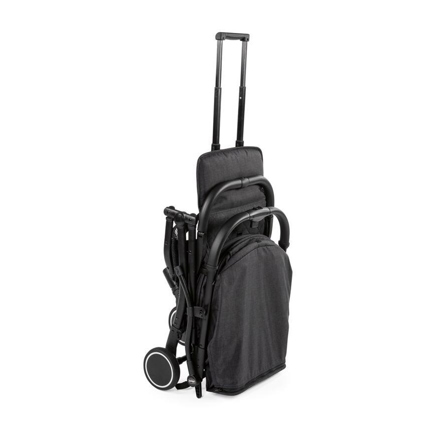 Chicco - Bērnu ratiņi TROLLEY ME tumši pelēka
