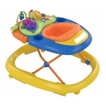 Chicco - Bērnu staigulītis WALKY TALKY 2xAA dzeltena/zila