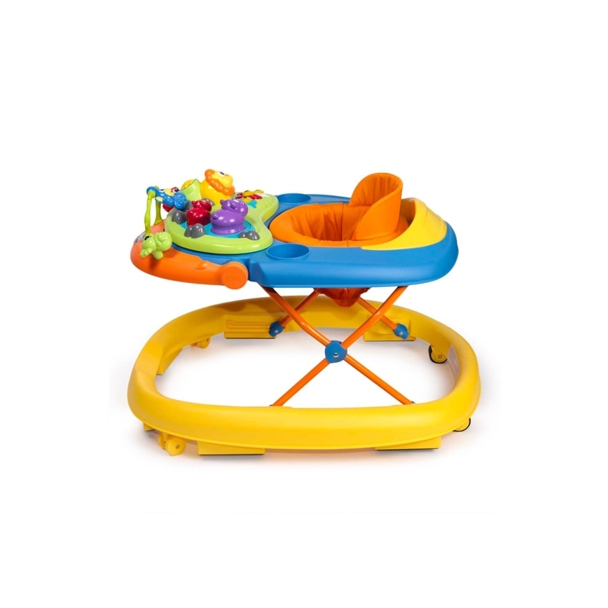Chicco - Bērnu staigulītis WALKY TALKY 2xAA dzeltena/zila