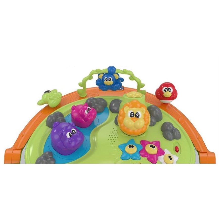 Chicco - Bērnu staigulītis WALKY TALKY 2xAA pelēka