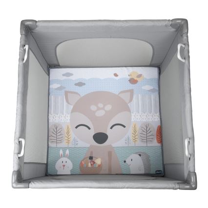 Chicco - Rotaļu stūrītis FAWN pelēka