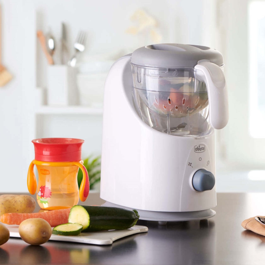 Chicco - Tvaika katls un blenderis 4in1 EASY MEAL