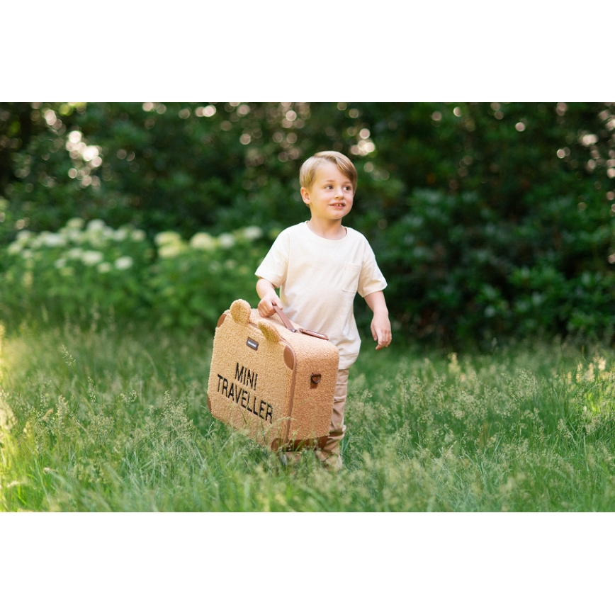 Childhome - Bērnu ceļojumu koferis TEDDY brūna
