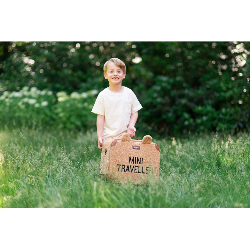 Childhome - Bērnu ceļojumu koferis TEDDY brūna