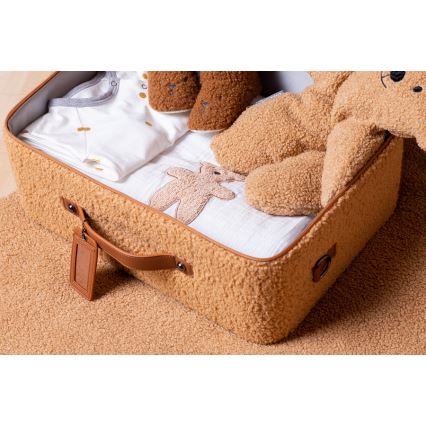 Childhome - Bērnu ceļojumu koferis TEDDY brūna