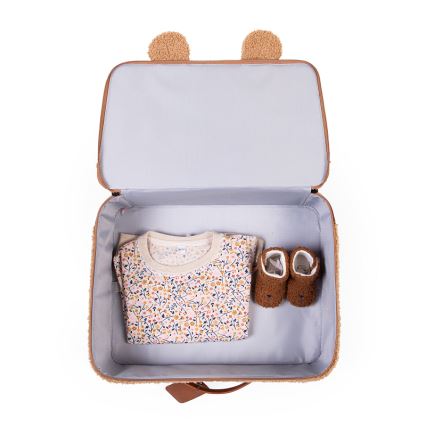 Childhome - Bērnu ceļojumu koferis TEDDY brūna