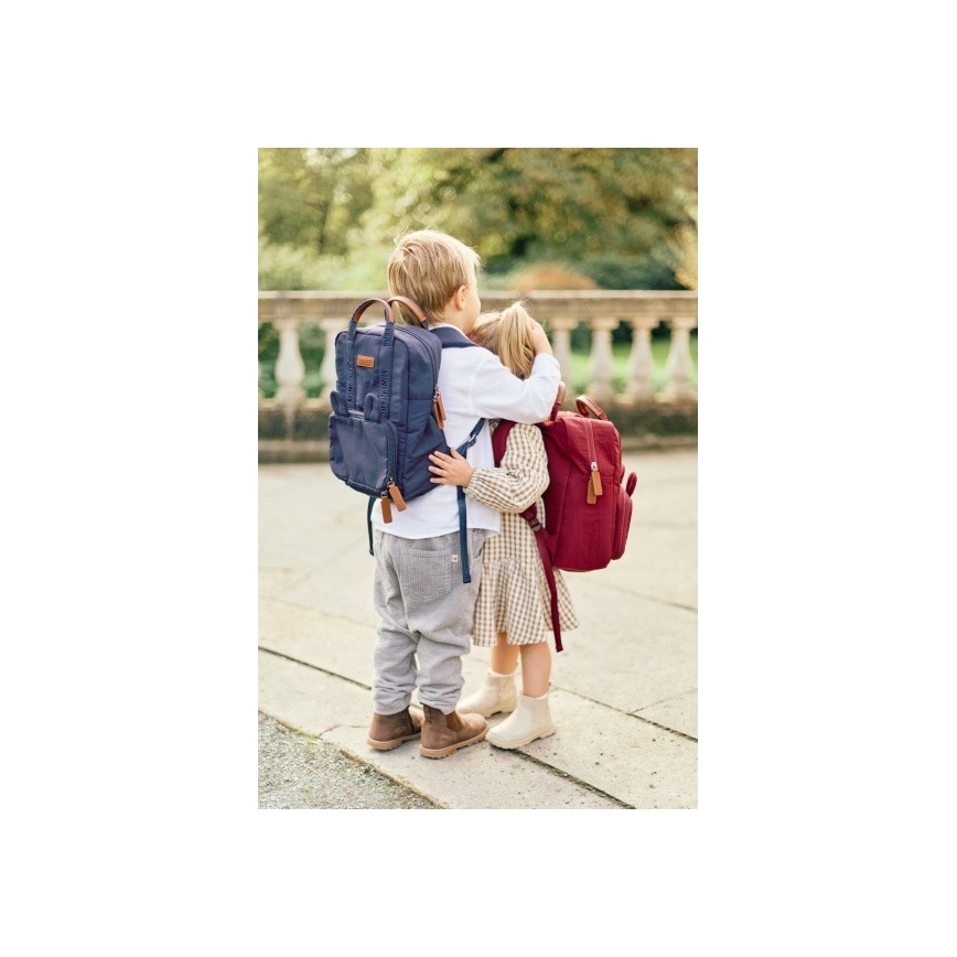 Childhome - Bērnu mugursoma MINI CLUB sarkana