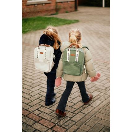 Childhome - Bērnu mugursoma MINI CLUB zaļa