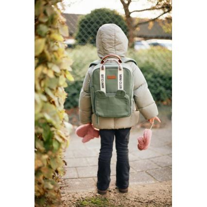 Childhome - Bērnu mugursoma MINI CLUB zaļa