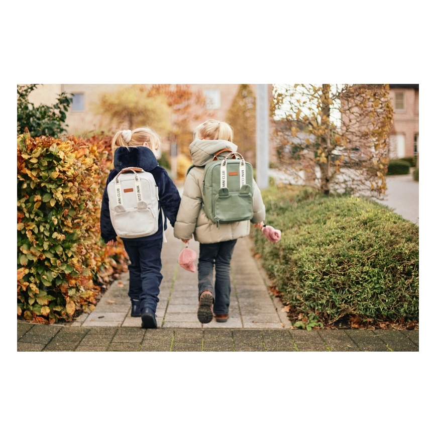 Childhome - Bērnu mugursoma MINI CLUB zaļa