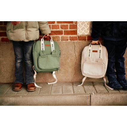 Childhome - Bērnu mugursoma MINI CLUB zaļa