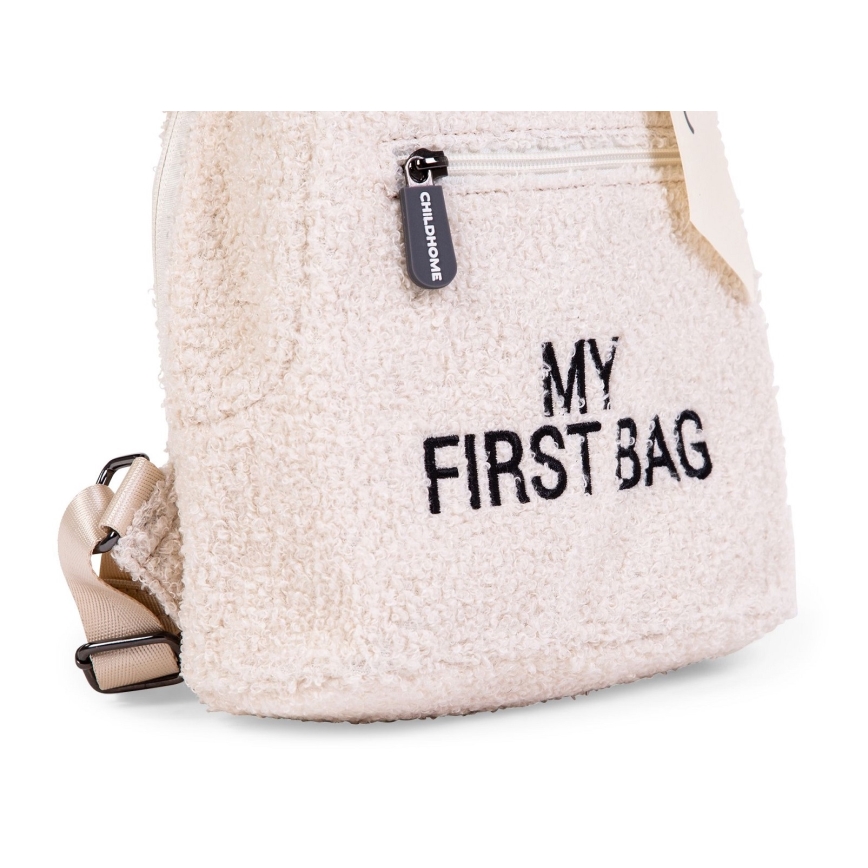 Childhome - Bērnu mugursoma MY FIRST BAG, krēmkrāsa