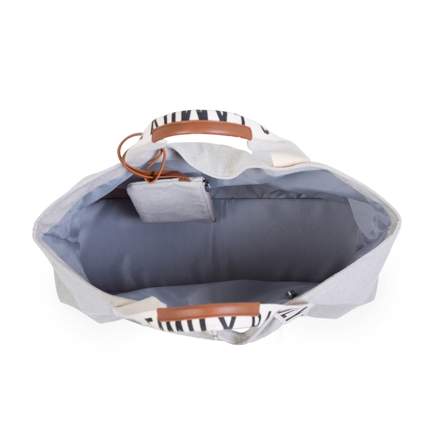 Childhome - Ceļojumu soma FAMILY BAG CANVAS balta