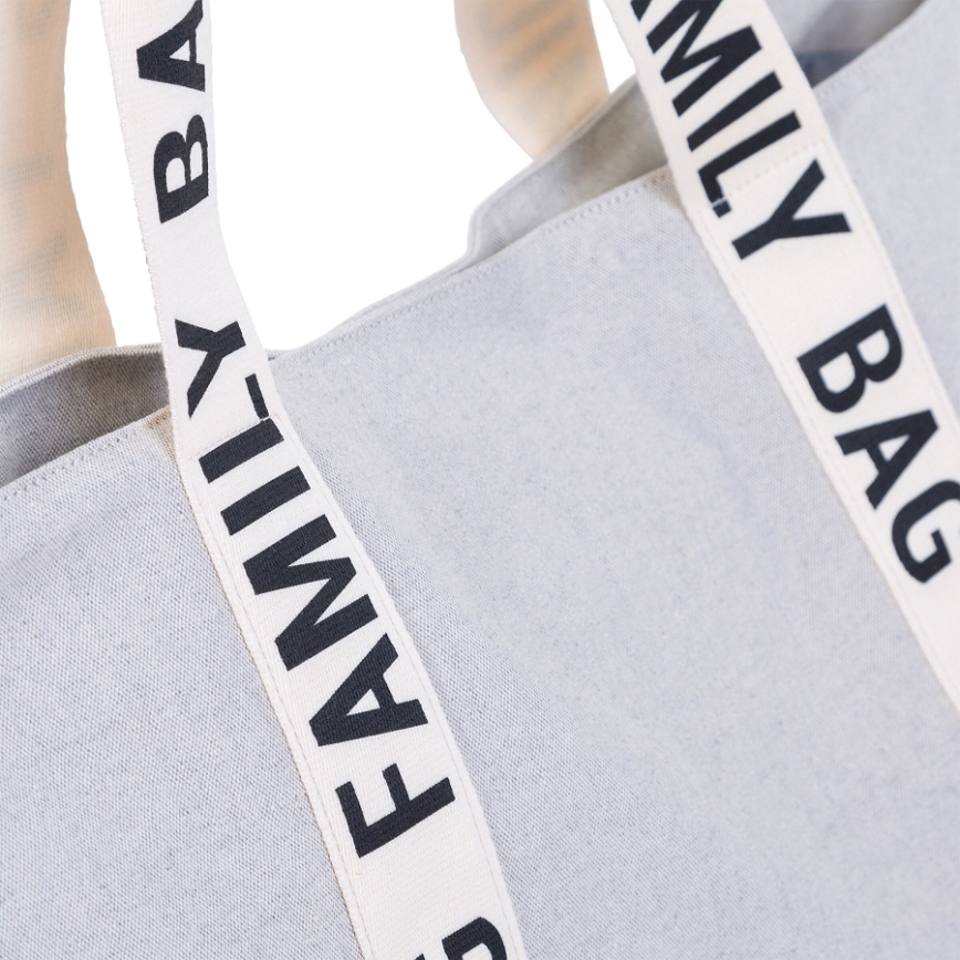 Childhome - Ceļojumu soma FAMILY BAG CANVAS balta