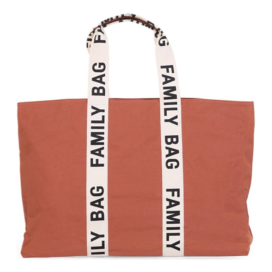 Childhome - Ceļojumu soma FAMILY BAG CANVAS oranža