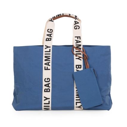 Childhome - Ceļojumu soma FAMILY BAG CANVAS zila