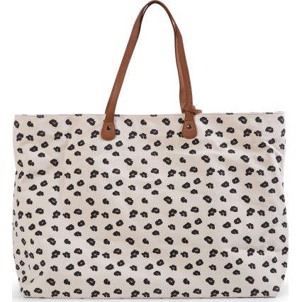 Childhome - Ceļojumu soma FAMILY BAG, leoparda raksts