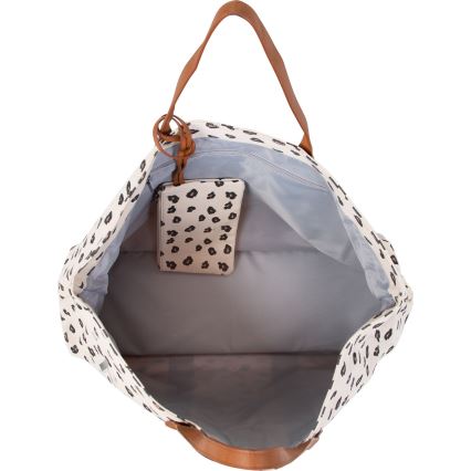 Childhome - Ceļojumu soma FAMILY BAG, leoparda raksts