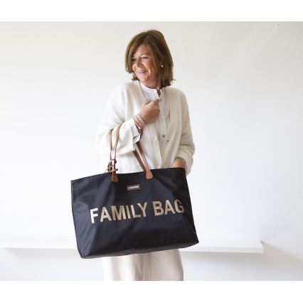 Childhome - Ceļojumu soma FAMILY BAG melna
