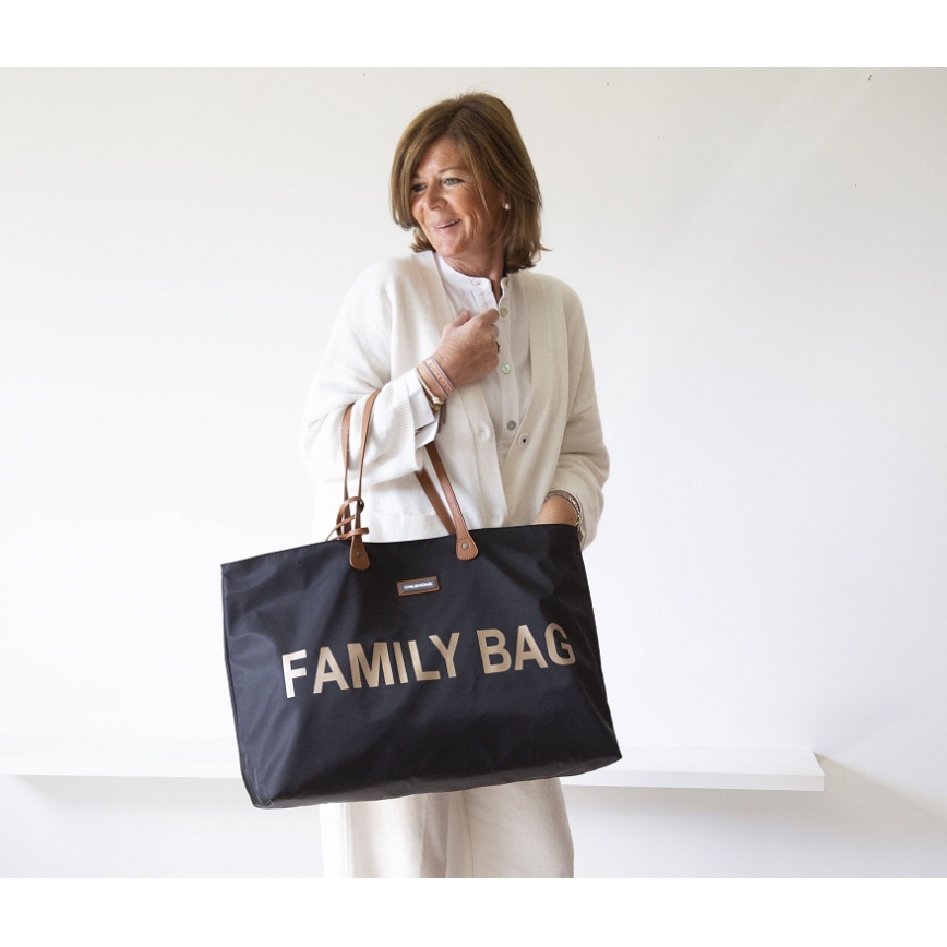 Childhome - Ceļojumu soma FAMILY BAG melna