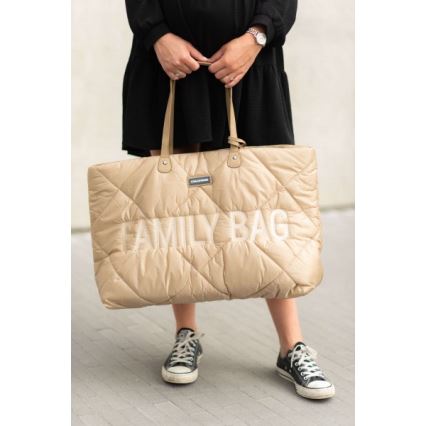 Childhome - Ceļojumu soma FAMILY BAG PUFFERED krēmkrāsa