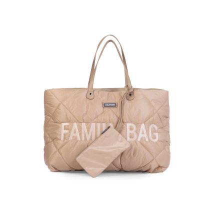 Childhome - Ceļojumu soma FAMILY BAG PUFFERED krēmkrāsa