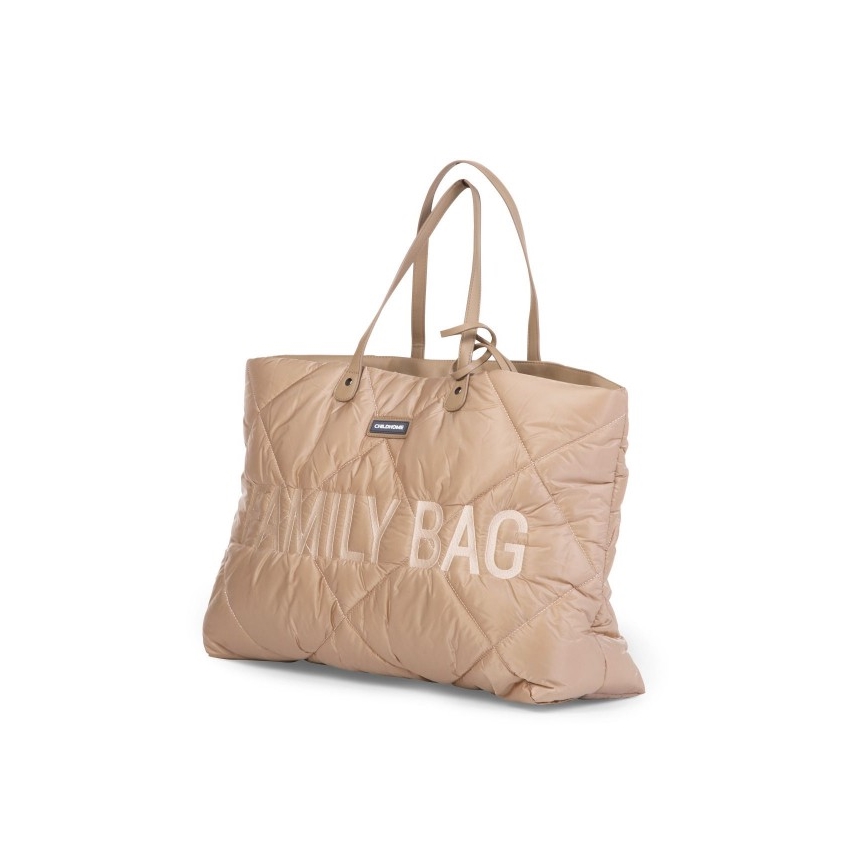 Childhome - Ceļojumu soma FAMILY BAG PUFFERED krēmkrāsa