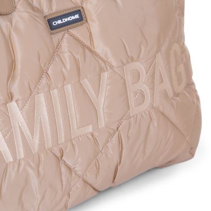 Childhome - Ceļojumu soma FAMILY BAG PUFFERED krēmkrāsa