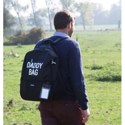 Childhome - Pārtīšanas soma DADDY BAG melna