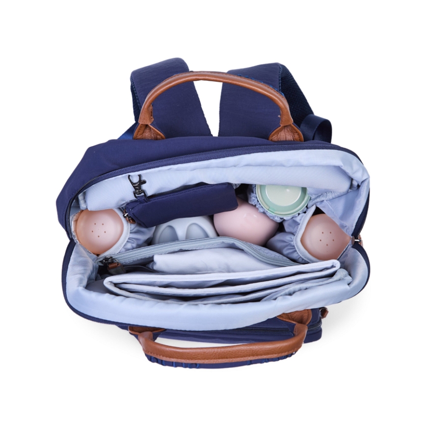 Childhome - Pārtīšanas soma FAMILY CLUB zila