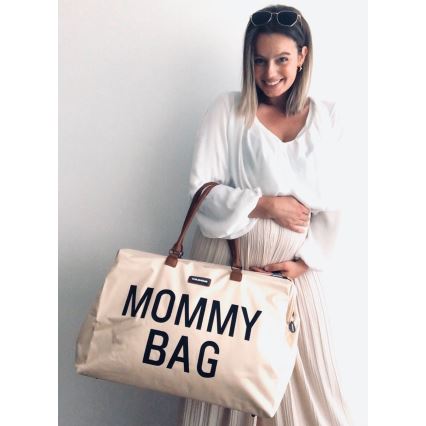 Childhome - Pārtīšanas soma MOMMY BAG, krēmkrāsa