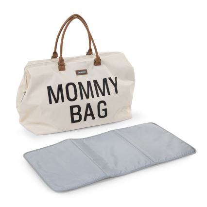 Childhome - Pārtīšanas soma MOMMY BAG, krēmkrāsa