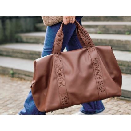 Childhome - Pārtīšanas soma MOMMY BAG LEATHER brūna