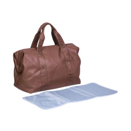 Childhome - Pārtīšanas soma MOMMY BAG LEATHER brūna