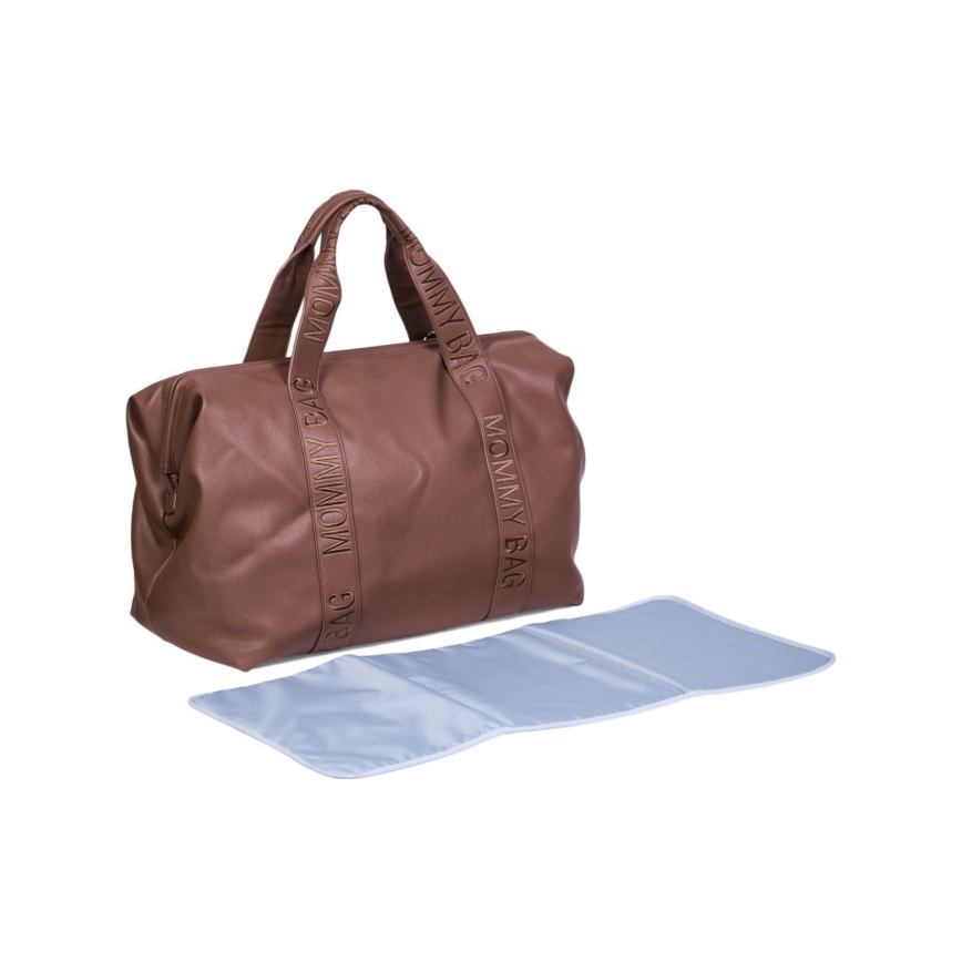 Childhome - Pārtīšanas soma MOMMY BAG LEATHER brūna
