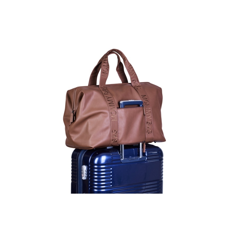 Childhome - Pārtīšanas soma MOMMY BAG LEATHER brūna