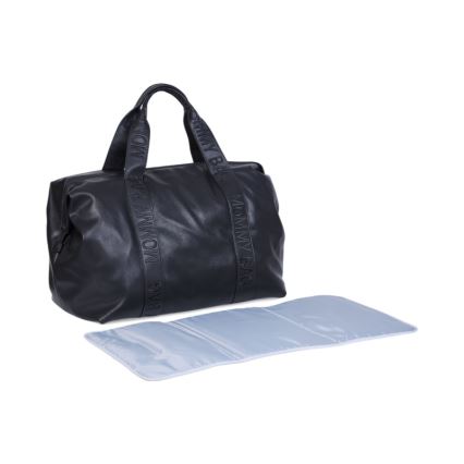 Childhome - Pārtīšanas soma MOMMY BAG LEATHER melna