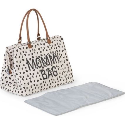 Childhome - Pārtīšanas soma MOMMY BAG, leoparda raksts