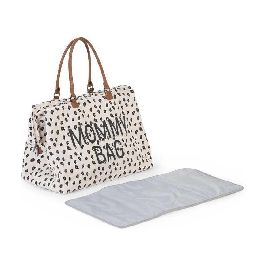 Childhome - Pārtīšanas soma MOMMY BAG, leoparda raksts