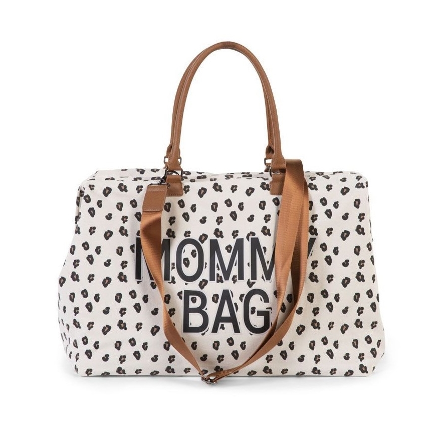 Childhome - Pārtīšanas soma MOMMY BAG, leoparda raksts