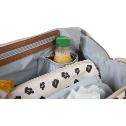 Childhome - Pārtīšanas soma MOMMY BAG, leoparda raksts