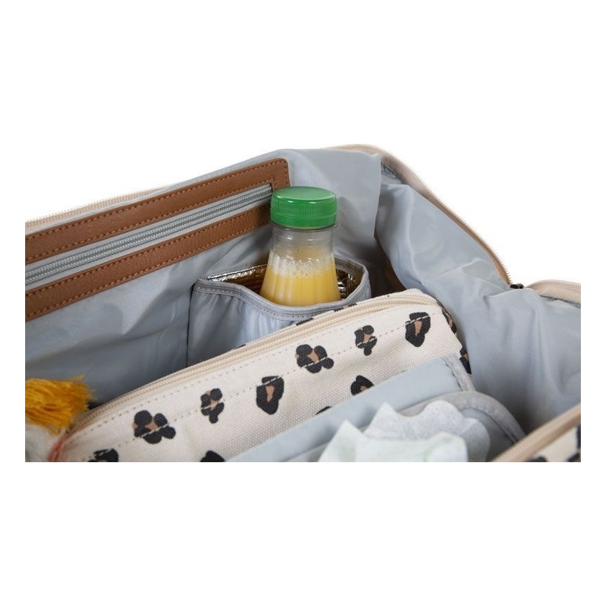 Childhome - Pārtīšanas soma MOMMY BAG, leoparda raksts