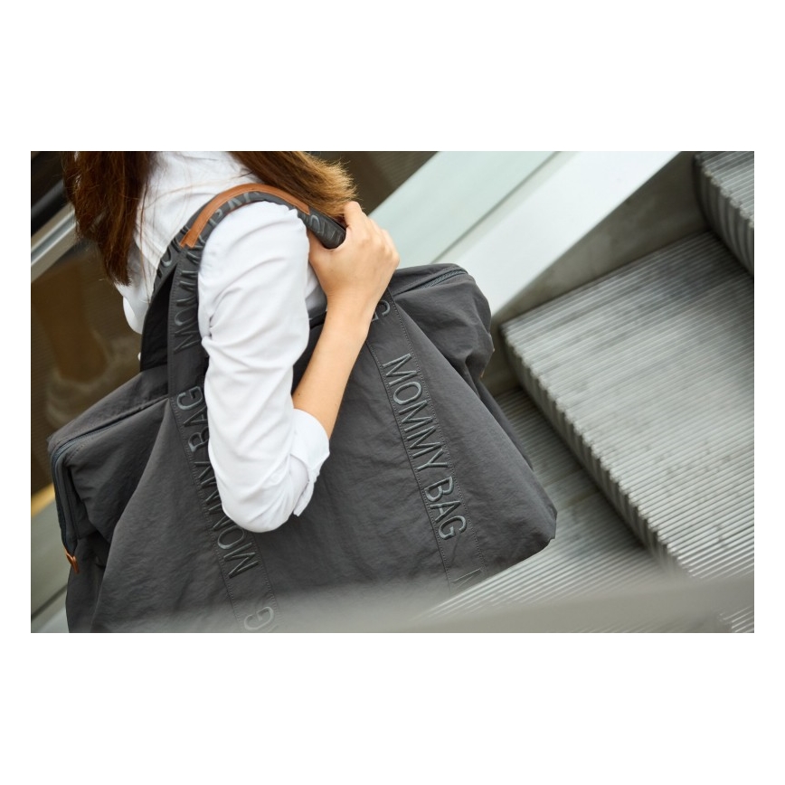 Childhome - Pārtīšanas soma MOMMY BAG pelēka