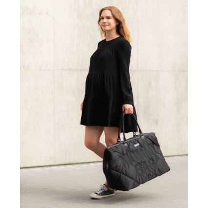 Childhome - Pārtīšanas soma MOMMY BAG PUFFERED melna